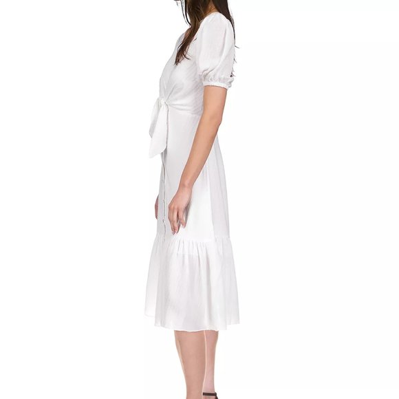 MICHAEL Michael Kors Tie Front Button Down Dress - Picture 3 of 4